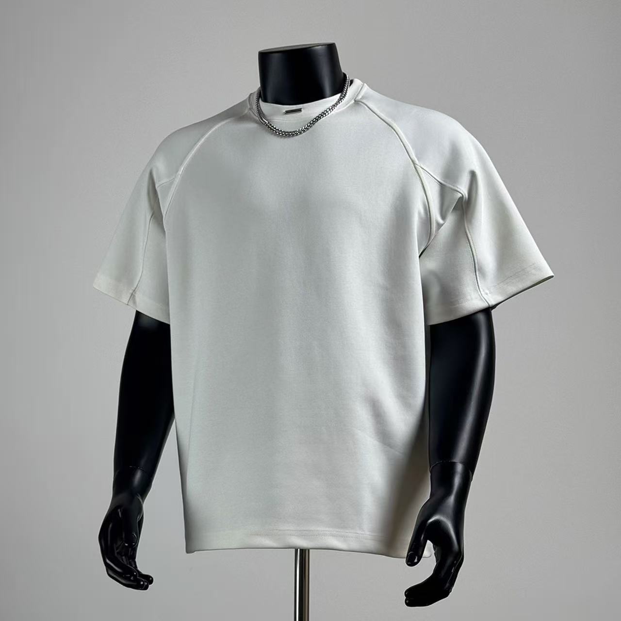 Off-White Raglan Sleeve Oversized T-Shirt