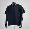 Black Raglan Sleeve Oversized T-Shirt